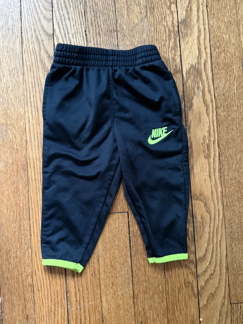 Nike Black Jogger Pants - Size 12 Months